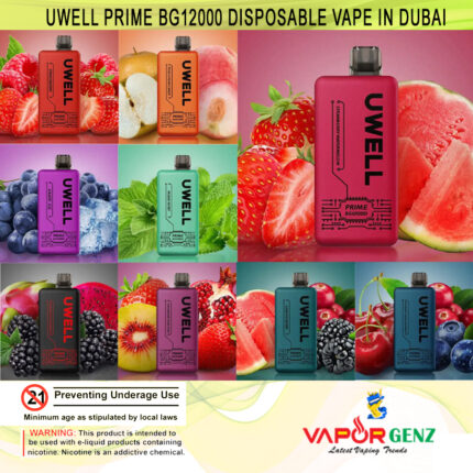 UWELL Prime BG12000 Disposable Vape in Dubai